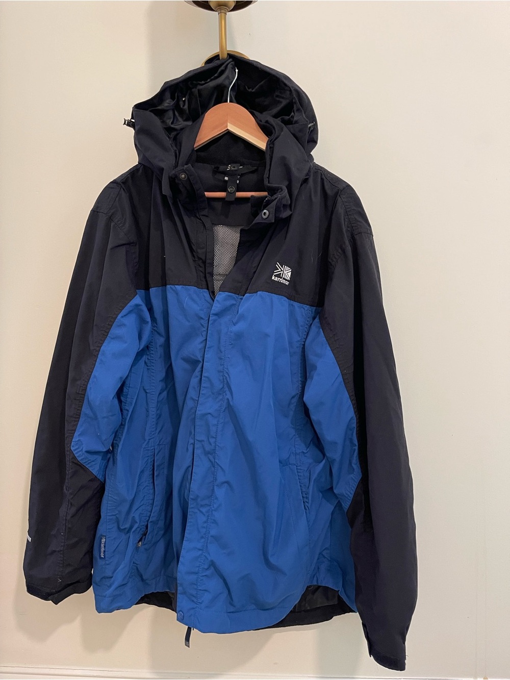 Karrimor Men’s Blue & Black Waterproof Raincoat